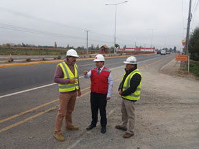 Doble vía Talca-San Clemente se encuentra en su etapa final de construcción