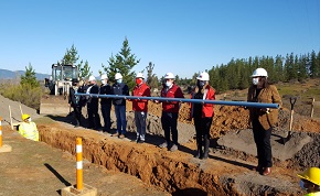 MOP impulsa reactivación e inicia construcción de sistema de Agua Potable Rural Orilla de Purapel de San Javier