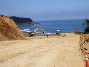 Nueva ruta costera sur alcanzó el 70% de avance físico