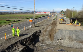 Proyecto doble vía Talca San Clemente alcanzó el 30% de avance físico