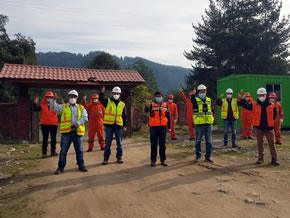 Seremi Durán entregó terreno para iniciar pavimentación de la ruta Peñasco Pejerrey Los Hualles de Linares