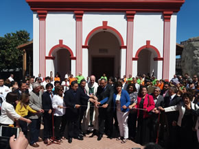 Autoridades y comunidad de fieles inauguraron parroquia Niño Jesús de Villa Alegre