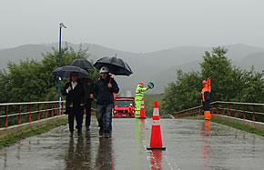 MOP restringe velocidad en puente Los Puercos de Pencahue