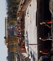 Avanza construcción de mega puente sobre el río Maule