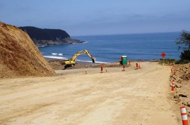 Nueva ruta costera sur alcanzó el 70% de avance físico