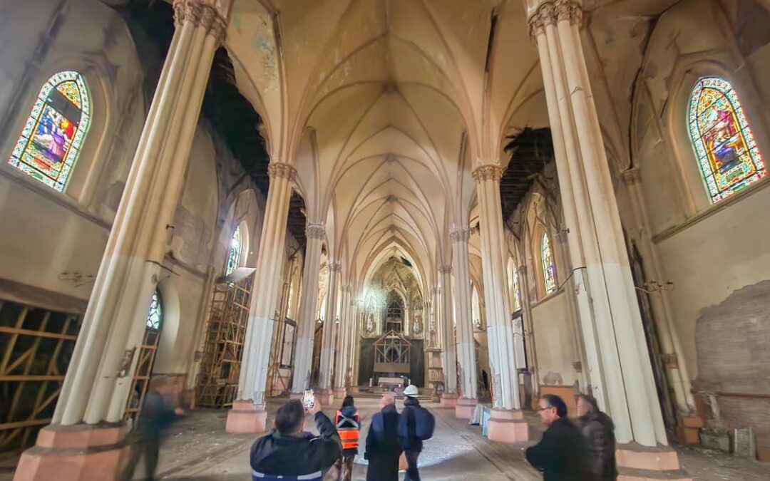 SEREMI del MOP participa en visita técnica al templo Corazón de María de Linares