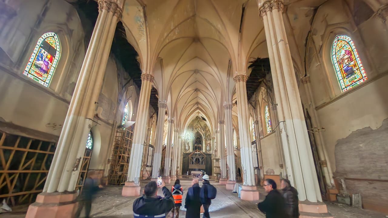 SEREMI del MOP participa en visita técnica al templo Corazón de María de Linares