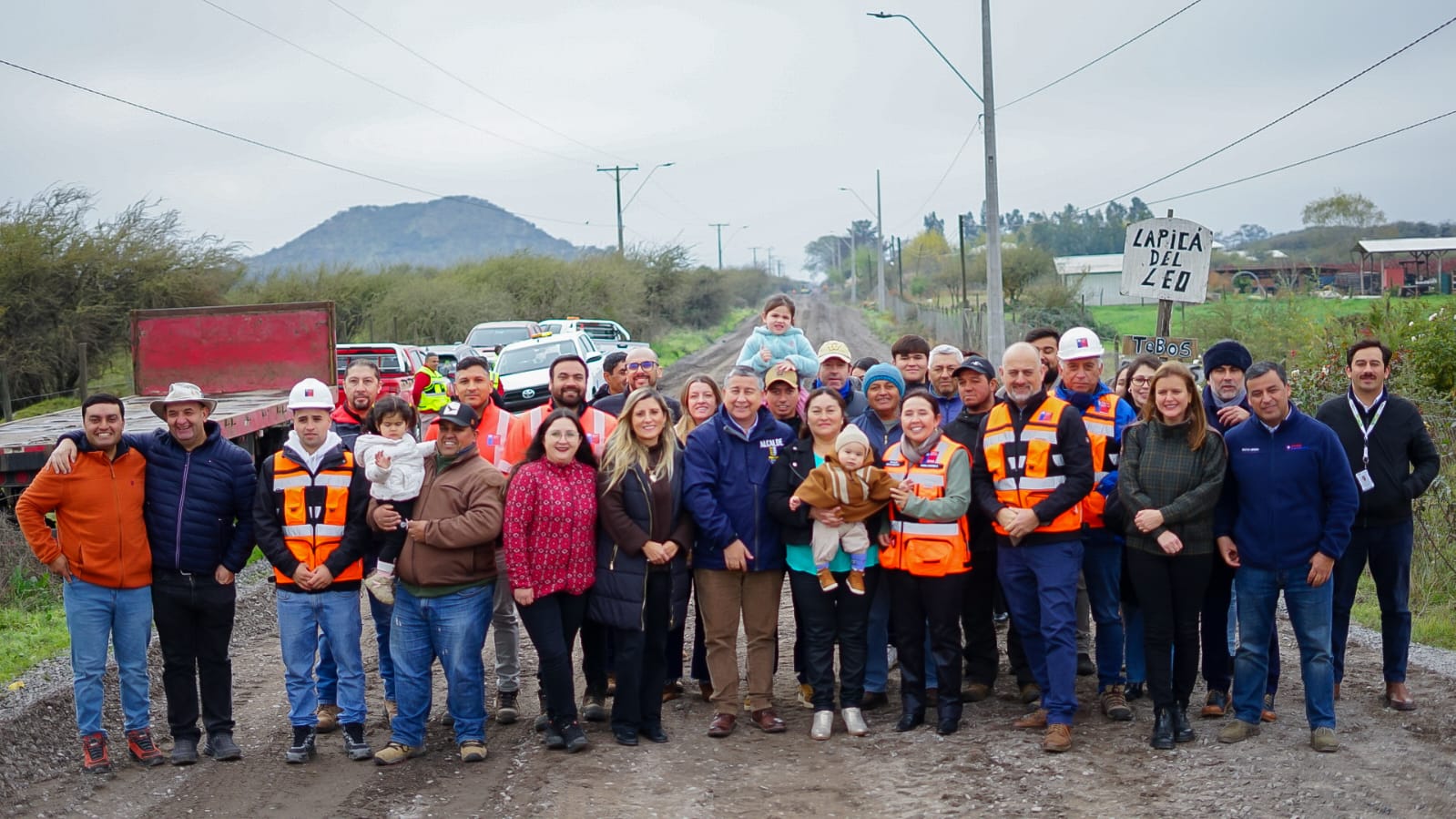 MOP mejorará caminos en sectores rurales de la comuna de Teno en la provincia de Curicó