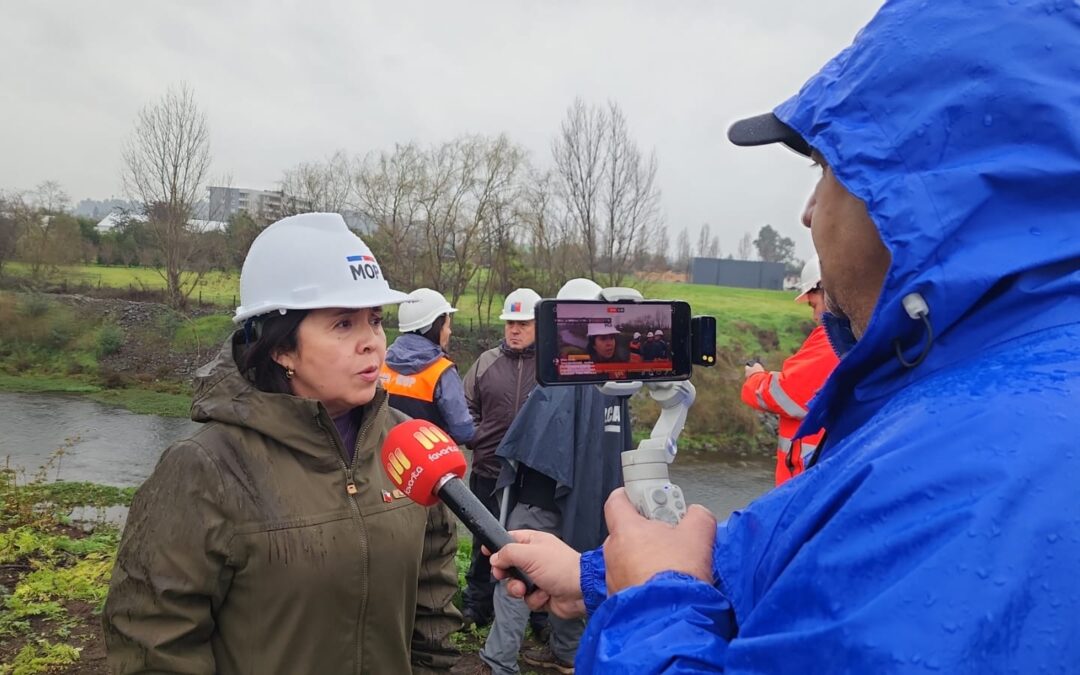 SEREMI de Obras Pública realiza balance de daños por temporales