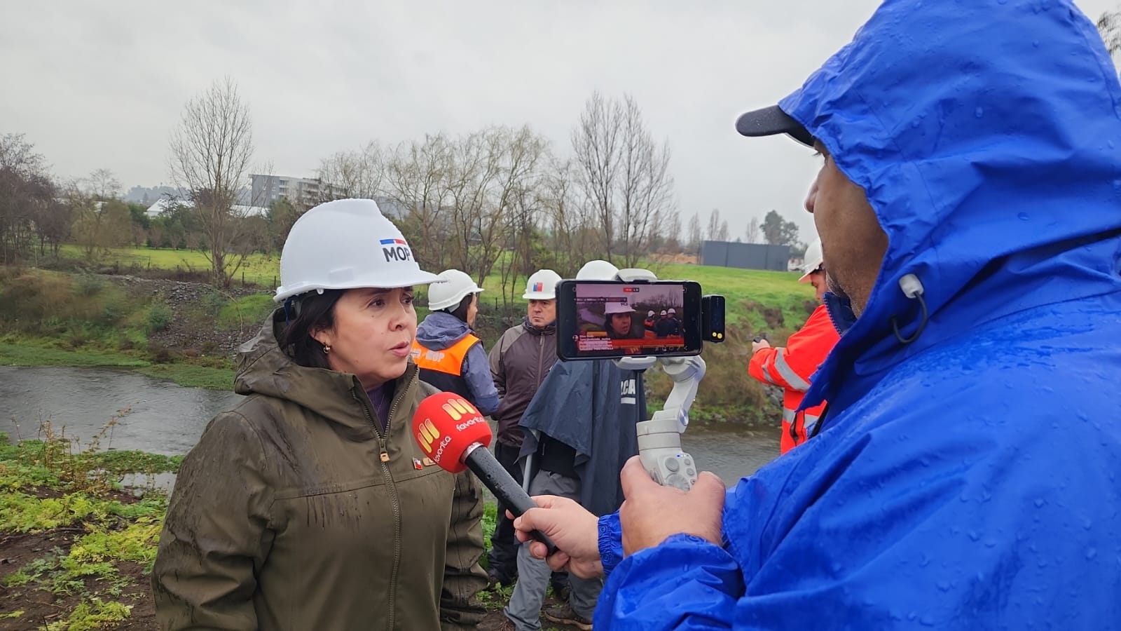 SEREMI de Obras Pública realiza balance de daños por temporales